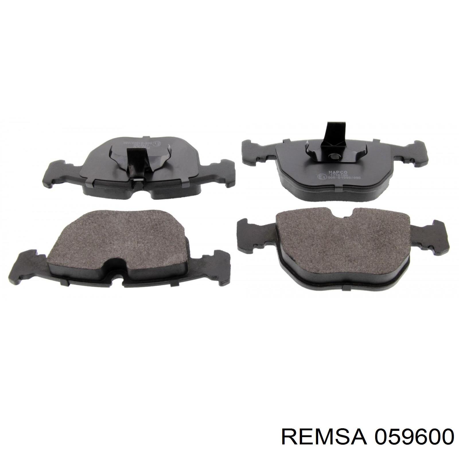 Тормозные колодки Remsa 059600