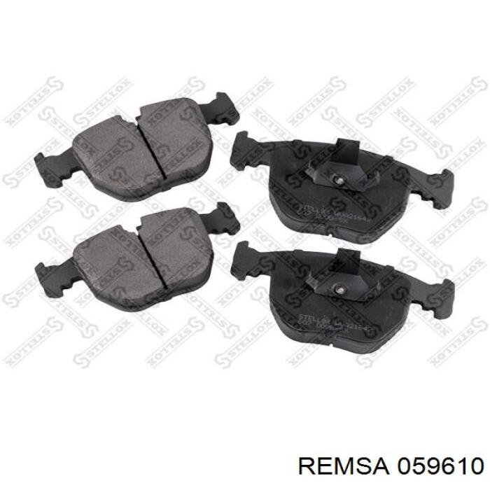 Купить 059610 Remsa Колодки тормозные