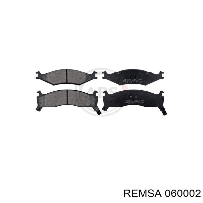 Передние тормозные колодки 060002 Remsa