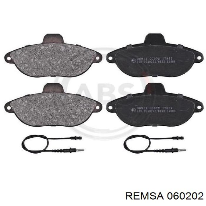Тормозные колодки Remsa 060202