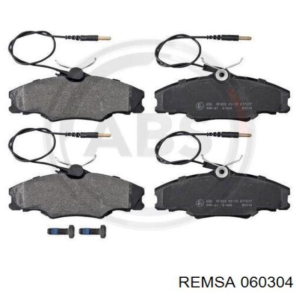 Купить 060304 Remsa Колодки тормозные