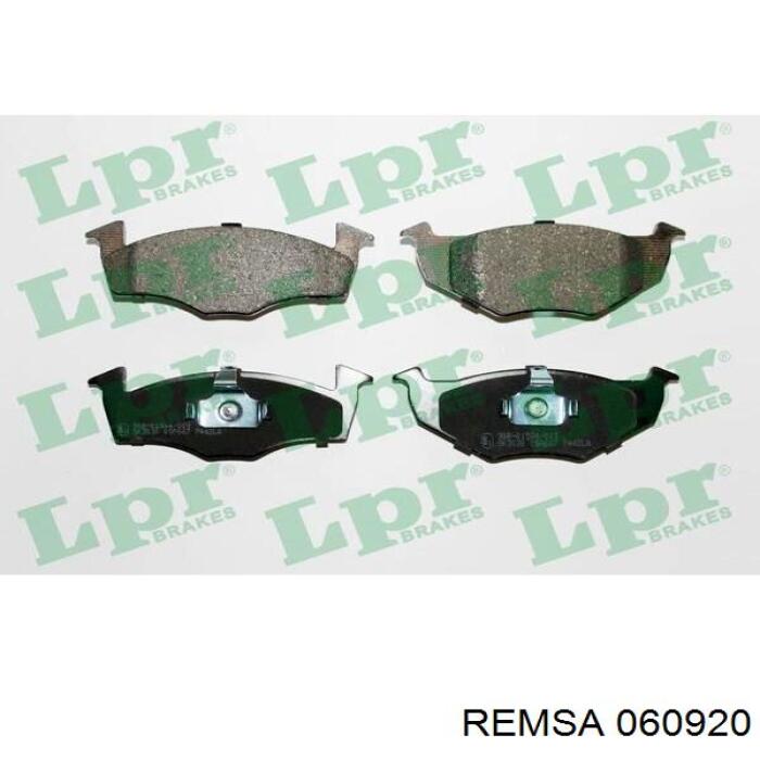 Тормозные колодки Remsa 060920