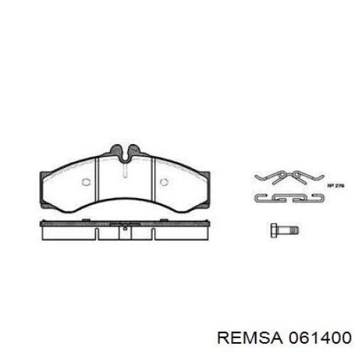 061400 Remsa Колодки передние
