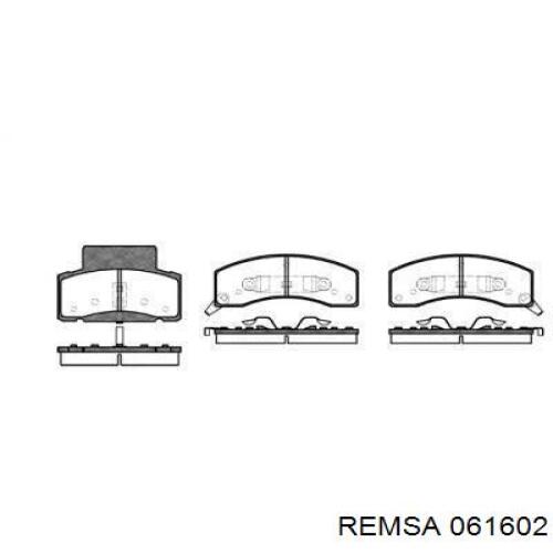 061602 Remsa Колодки передние