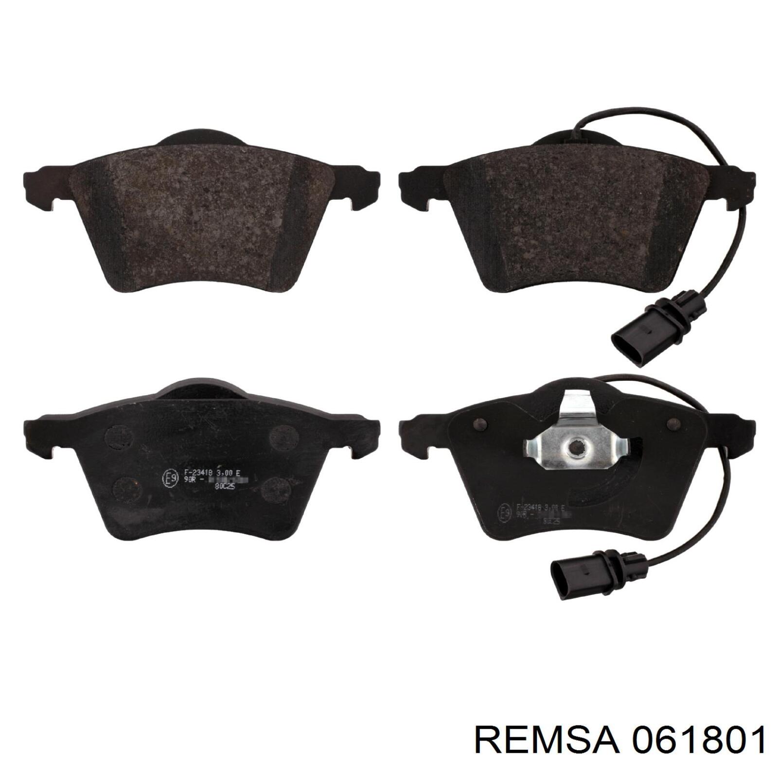 Колодки Remsa 061801 цена, от 19.73 USD