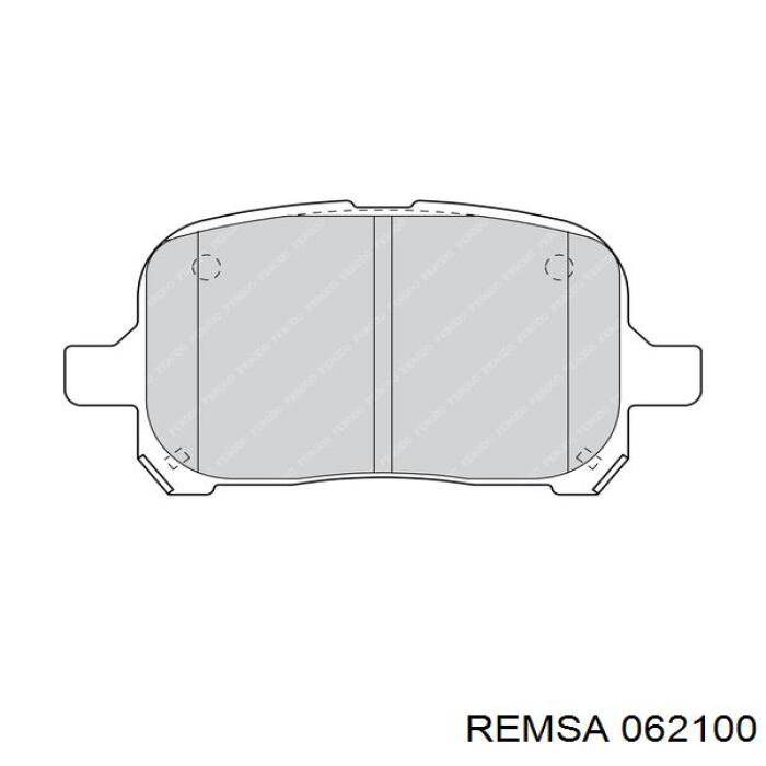 Тормозные колодки Remsa 062100