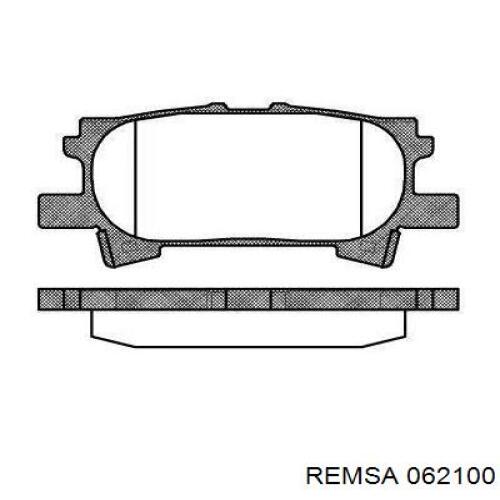 062100 Remsa Колодки передние