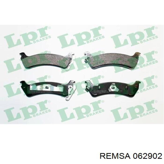 Купить 062902 Remsa Колодки тормозные задние, дисковые
