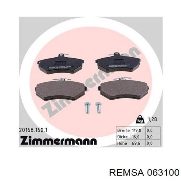 Колодки Remsa 063100 цена, от 19.11 USD