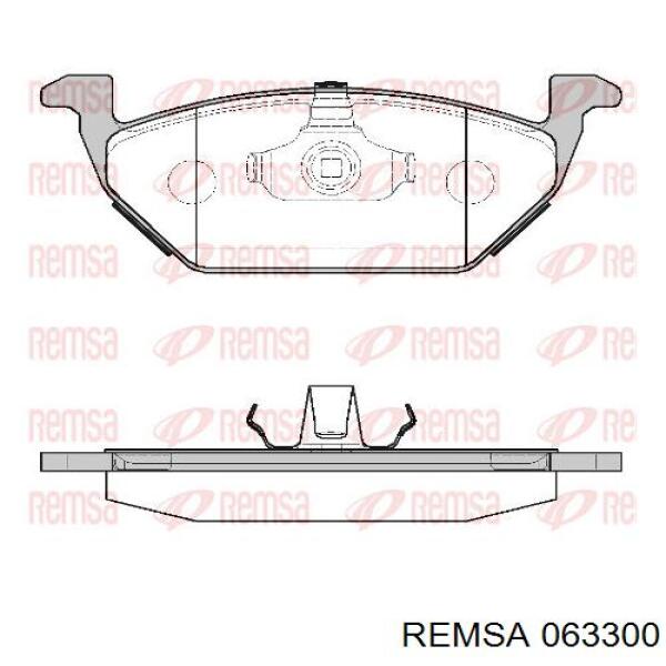 Колодки Remsa 063300 цена, от 27.38 USD
