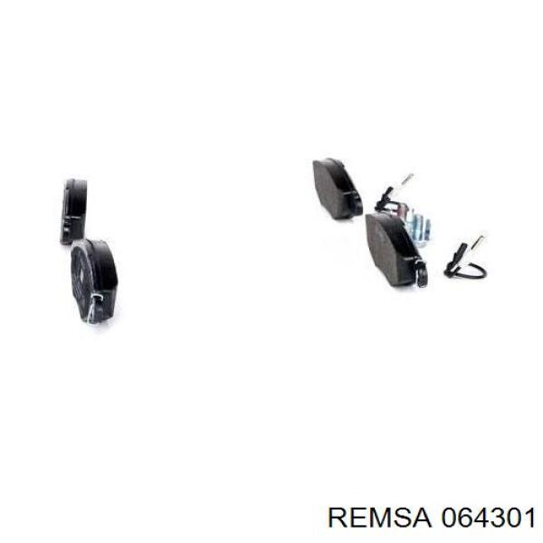 Тормозные колодки Remsa 064301