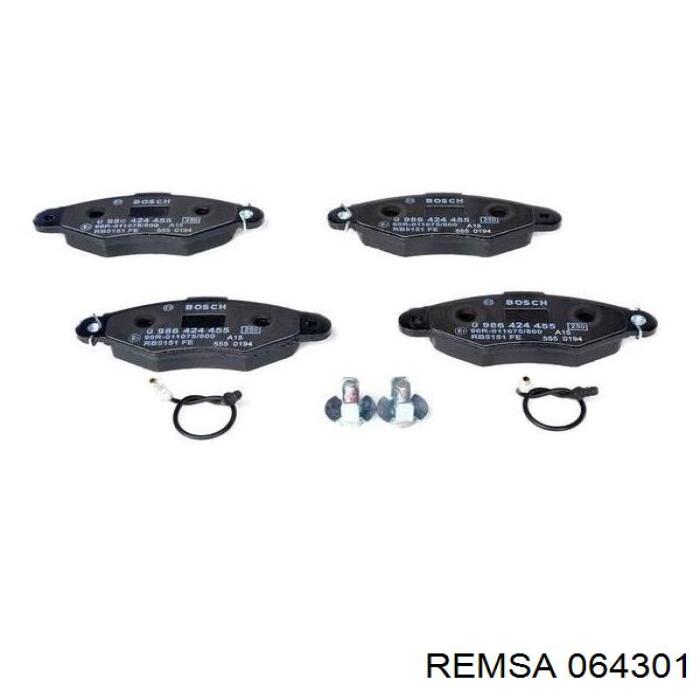 064301 Remsa Колодки передние