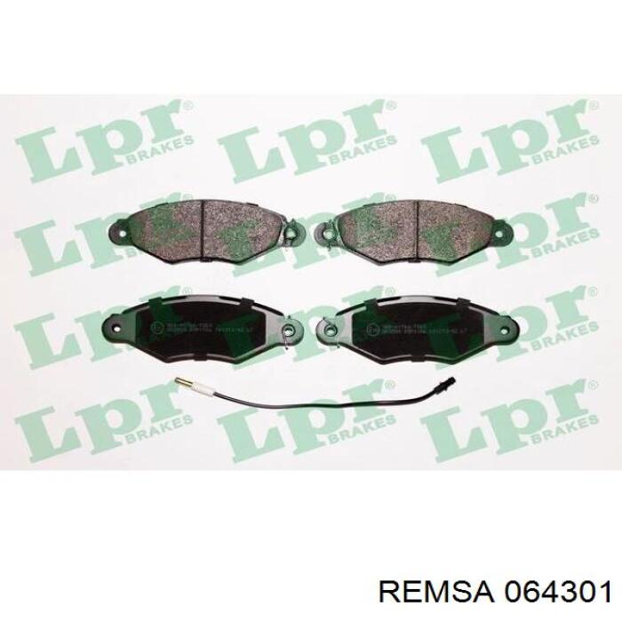 Купить 064301 Remsa Колодки тормозные