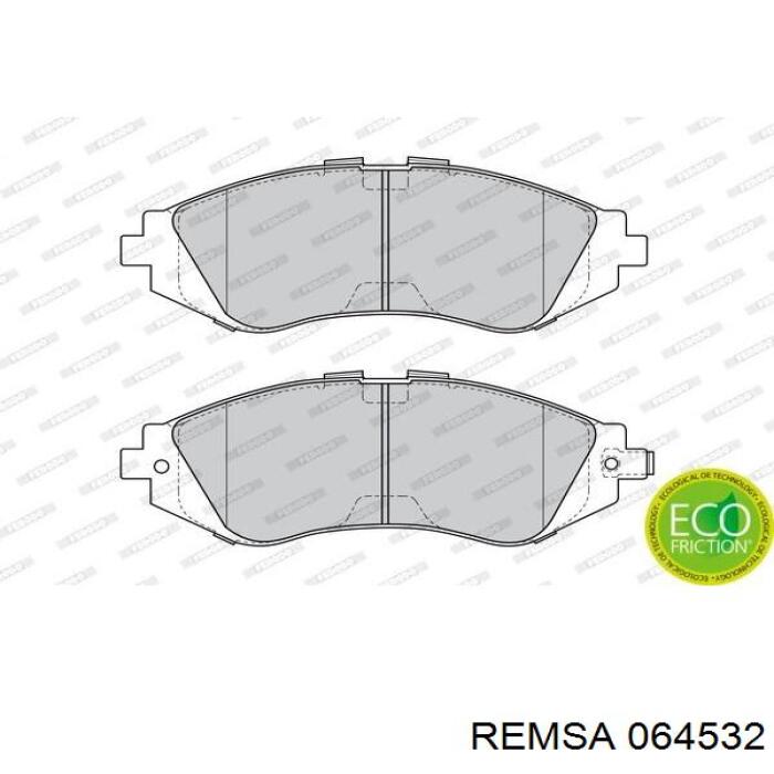 Тормозные колодки Remsa 064532