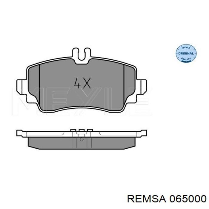 Колодки гальмівні передні, дискові 065000 Remsa