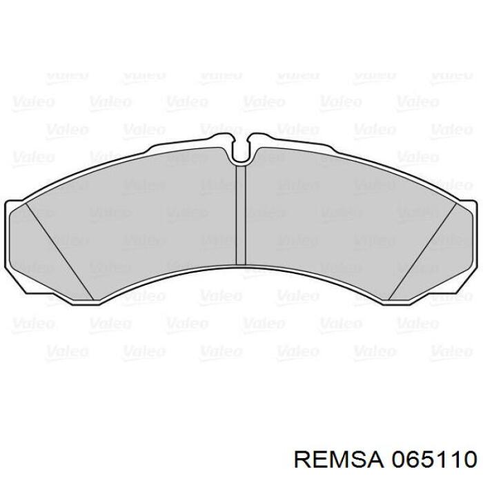 065110 Remsa Колодки передние