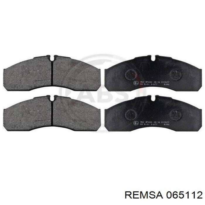 Тормозные колодки Remsa 065112