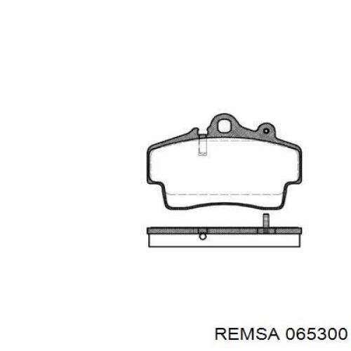 Передние тормозные колодки 065300 Remsa