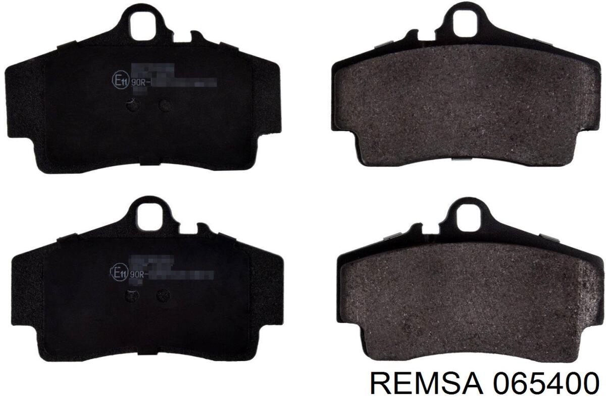Купить 065400 Remsa Колодки тормозные задние, дисковые
