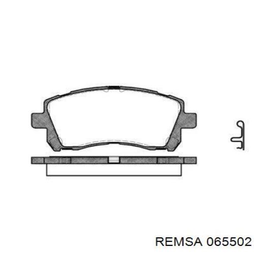 Купить 065502 Remsa Колодки тормозные