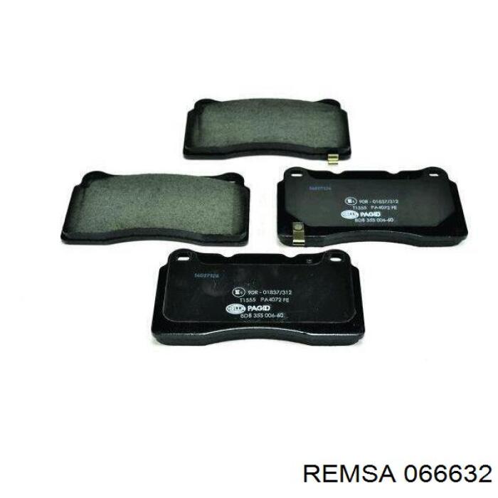 Купить 066632 Remsa Колодки тормозные