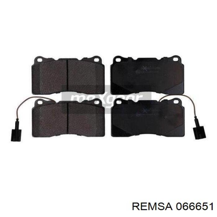 Купить 066651 Remsa Колодки тормозные