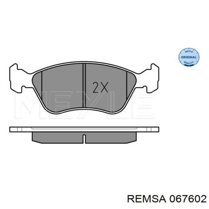 Колодки Remsa 067602 цена, от 18.47 USD
