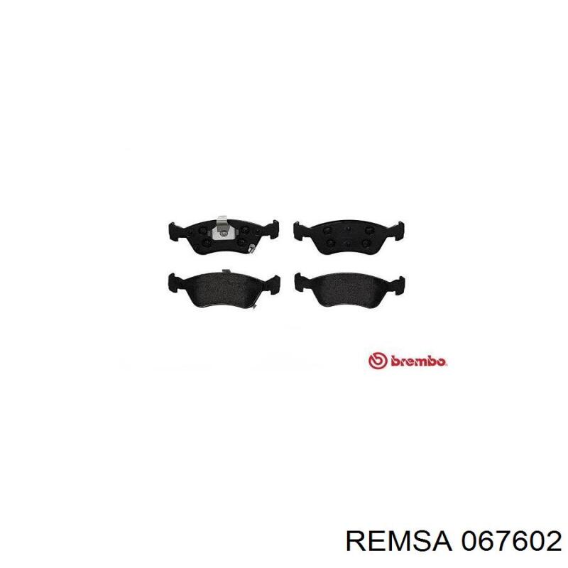 067602 Remsa Колодки передние