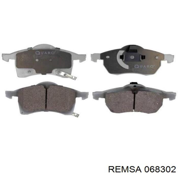 Тормозные колодки Remsa 068302