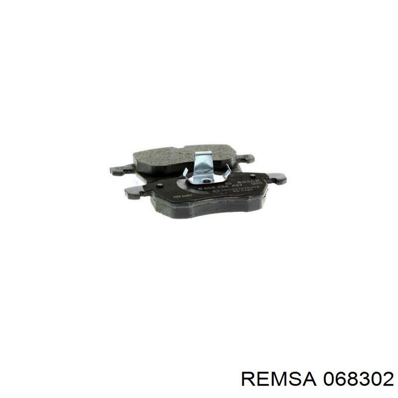 Передние тормозные колодки 068302 Remsa