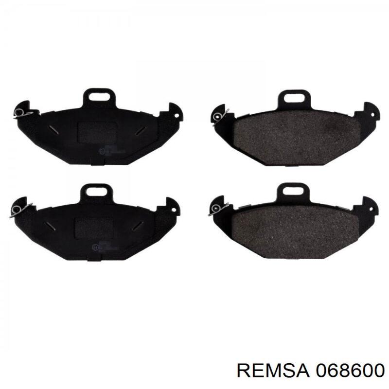 Задние тормозные колодки 068600 Remsa