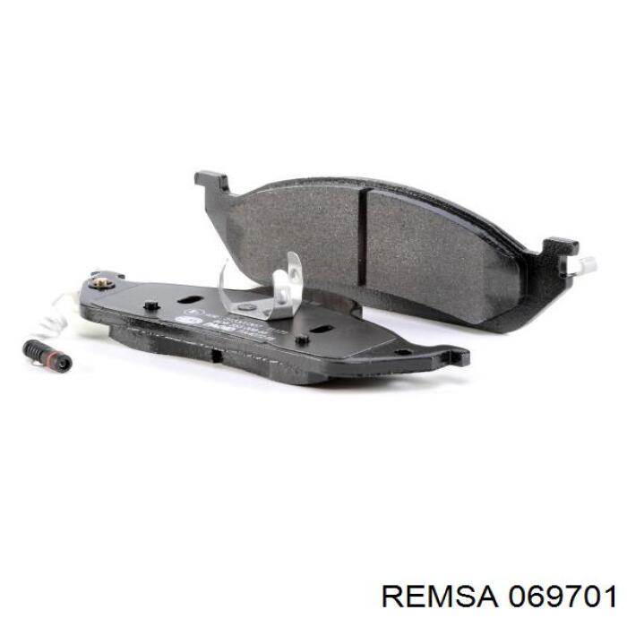 Купить 069701 Remsa Колодки тормозные