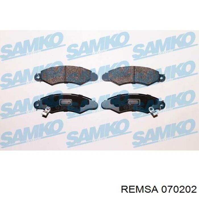 Купить 070202 Remsa Колодки тормозные