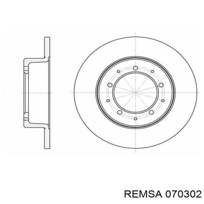 Колодки Remsa 070302 цена, от 26.78 USD