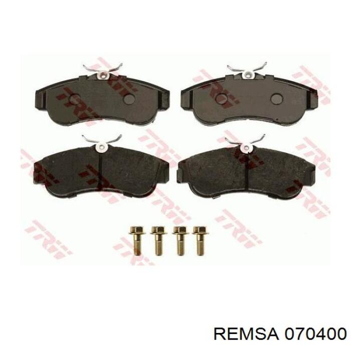 070400 Remsa Колодки передние