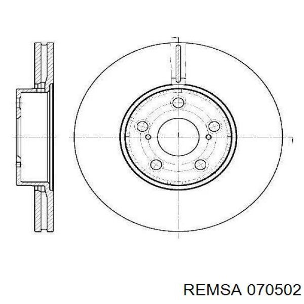 Колодки Remsa 070502 цена, от 27.77 USD