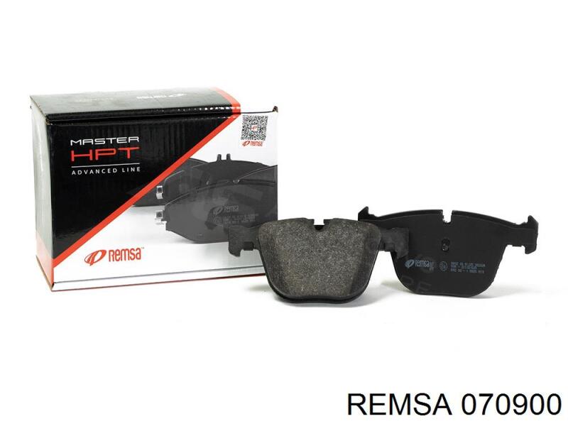 Купить 070900 Remsa Колодки тормозные задние, дисковые