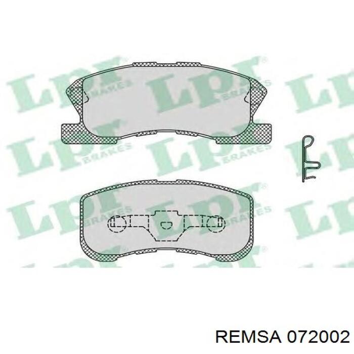 Колодки Remsa 072002 цена, от 25.13 USD