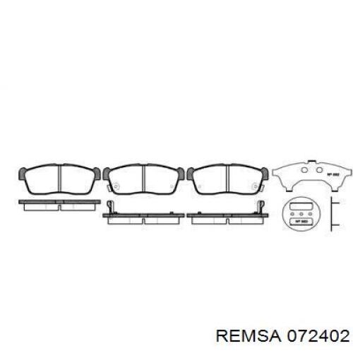 Колодки Remsa 072402 цена, от 24.52 USD