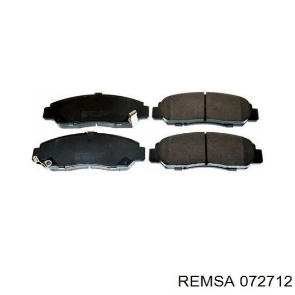 072712 Remsa Колодки передние