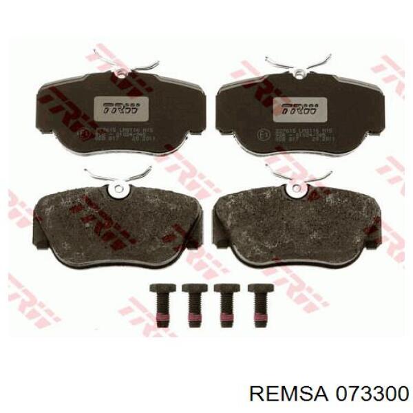 Задние дисковые колодки Remsa 073300