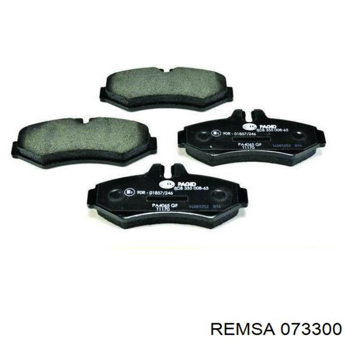 Колодки дисковые  Remsa 073300 цена, от 24.38 USD