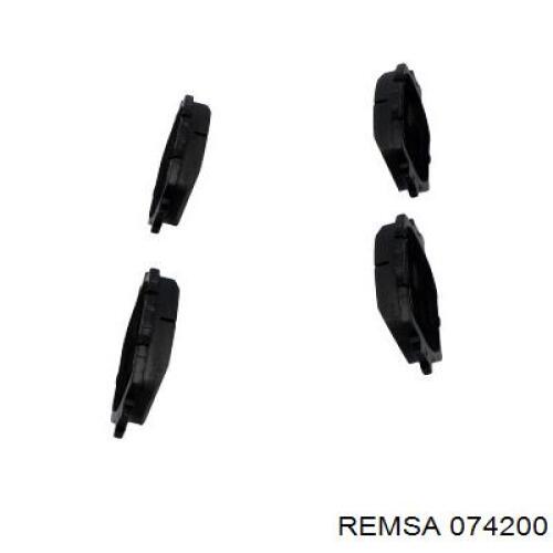 074200 Remsa Колодки передние