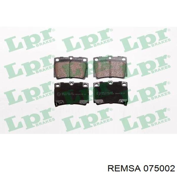 Колодки дисковые  Remsa 075002 цена, от 22.28 USD
