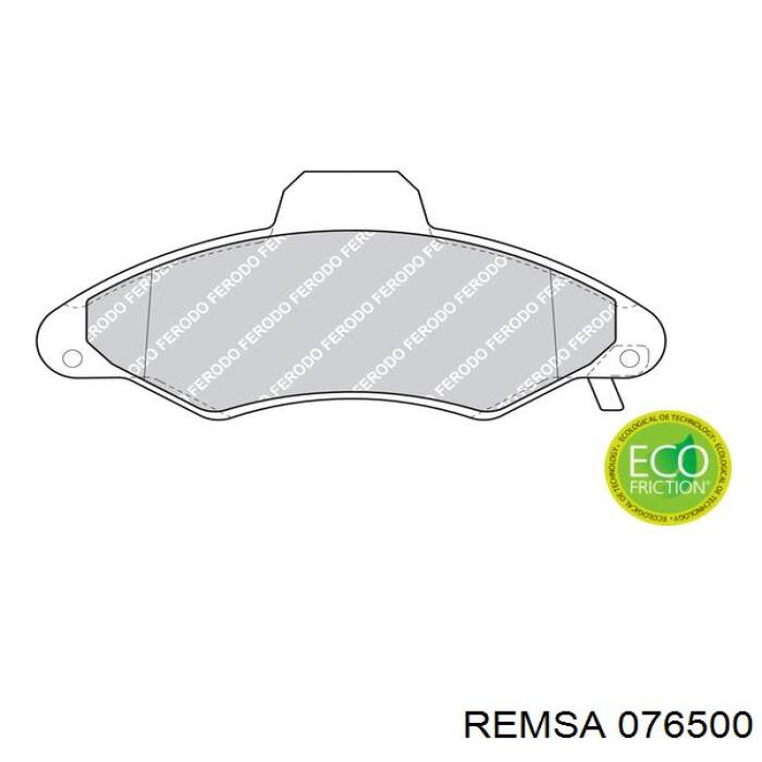 Купить 076500 Remsa Колодки тормозные
