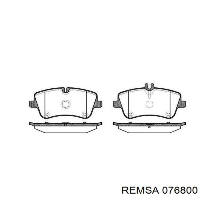 076800 Remsa Колодки передние