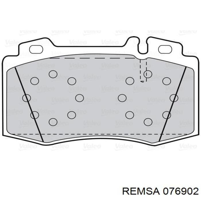 076902 Remsa Колодки передние