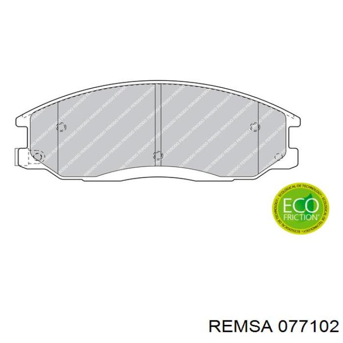 Колодки Remsa 077102 цена, от 23.29 USD