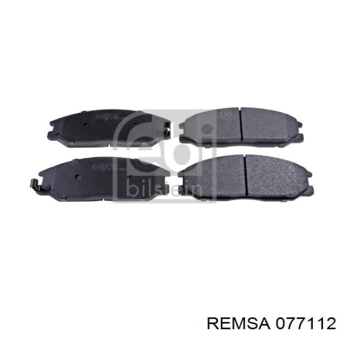 Колодки Remsa 077112 цена, от 28.55 USD