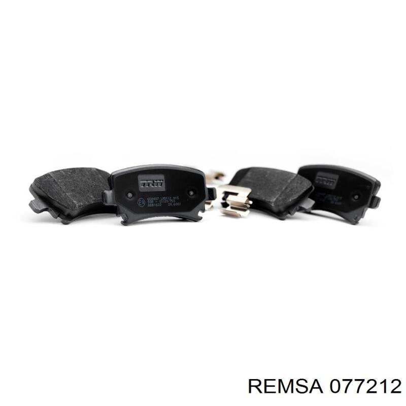 Тормозные колодки Remsa 077212